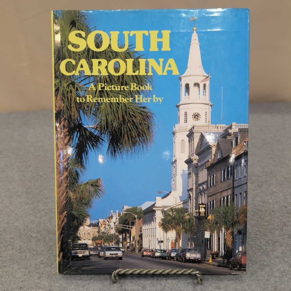 South Carolina A Picture Book to Remember Her By Chris Swan 1987 Crescent Books - Picture 1 of 3